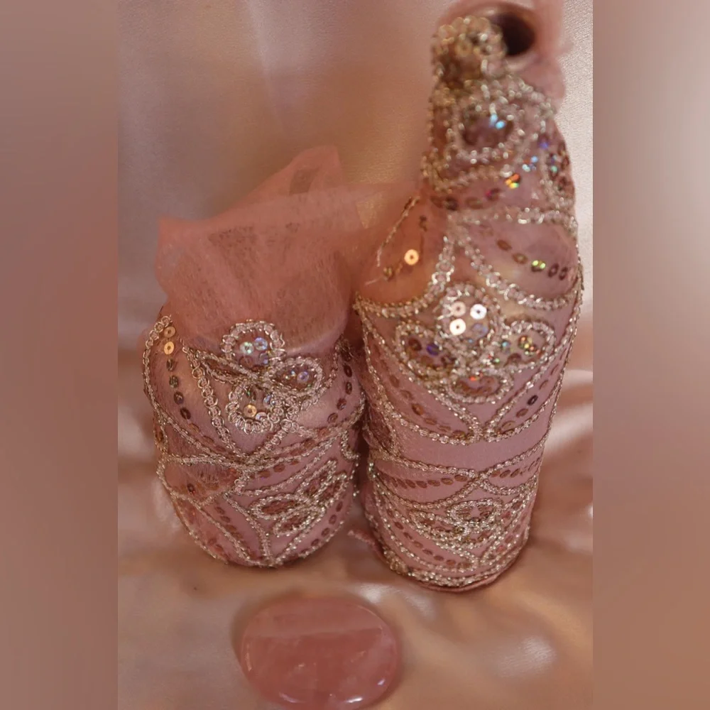 Hand Crafted Enchantment Glass Bottles&Scented Pillows Set - Picture 6 of 11